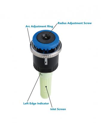 Hunter MP rotator head recommended by our Burien irrigation repair team